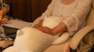ヒプノセラピー（催眠療法）の様子