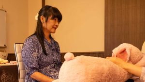 ヒプノセラピー（催眠療法）の様子