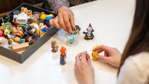 フュギュアセラピーの様子