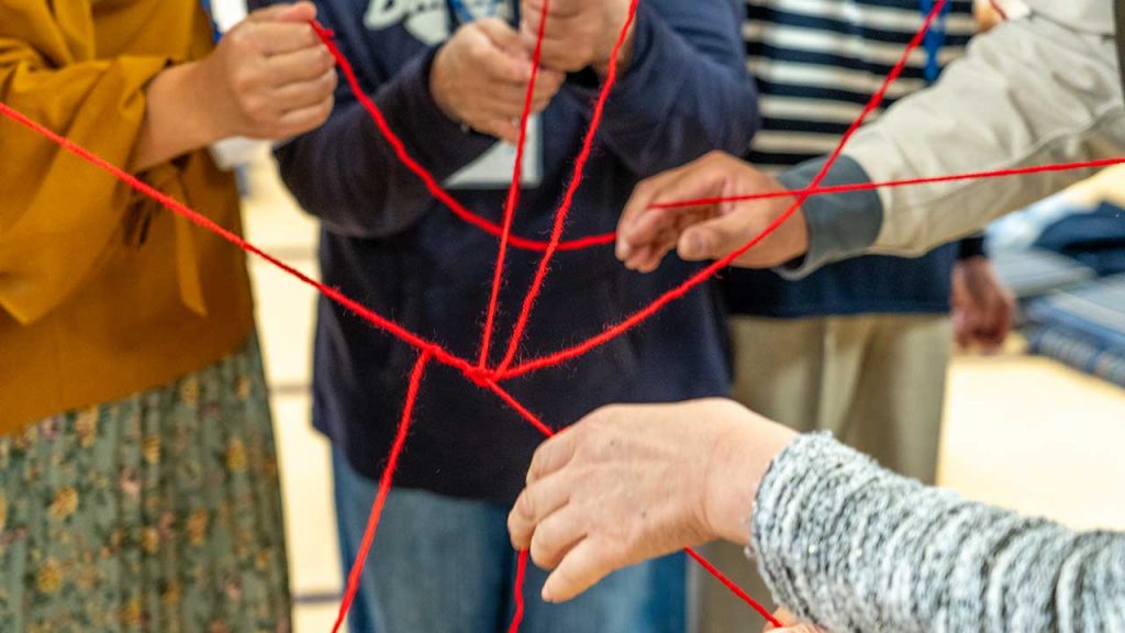 感情体感ストーリーセラピー バディ決めの様子